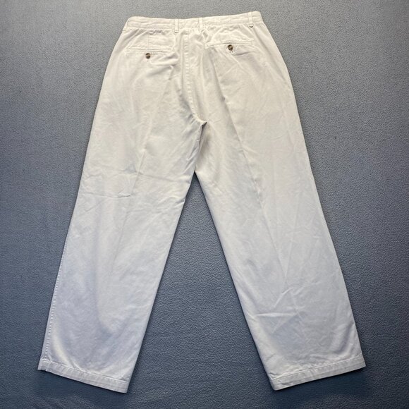 Army Navy Mens Dress Pants Size 36X30 ,100% Cotton Pleated - Picture 9 of 10